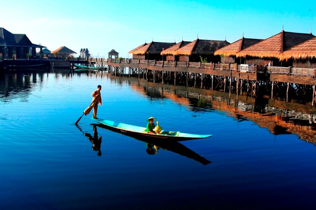 Sky Lake Inle Resort Inle Lake Kültér fotó