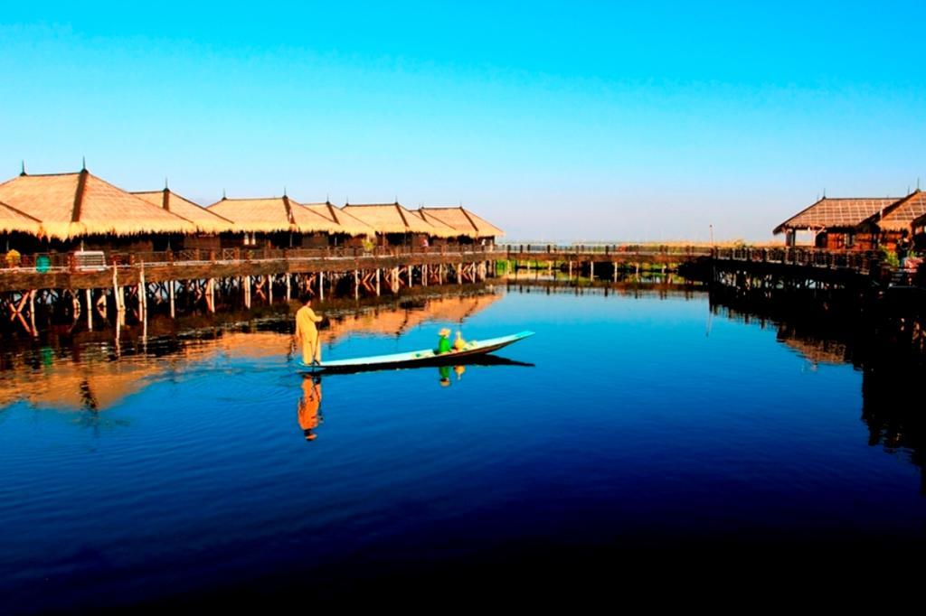Sky Lake Inle Resort Inle Lake Kültér fotó